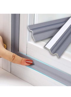 RATSAW 4 Meters Self Adhesive PU Foam Window Weather Seal Strip Soundproof Pest-proof Windproof Dust Proof Door Seal Strip White  - Image 1