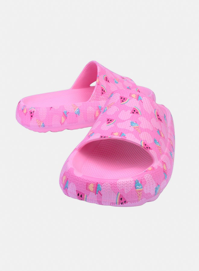 CUBS CUBS Pinkish Watermelon Eva Virgo Girls/Women Slide  - Image 3