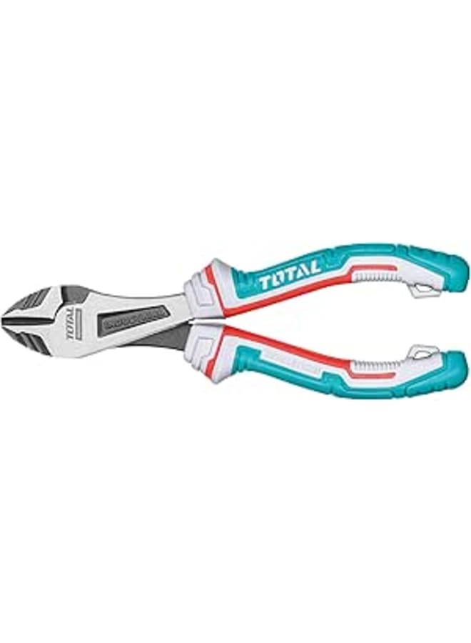 Total Tools Reinforced Wire Cutters | 180mm | High Capacity | Drop Protection | 30% More Strength | Made of Chrome Vanadium | 3-Material Fibre Handle
