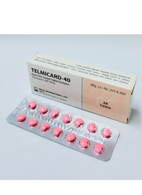 Telmi card 40Mg Tab 28'S