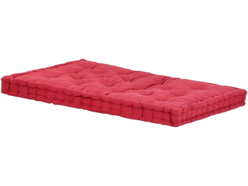 ATOOTFUSION Soft Thick Cotton Box Floor Mattress, 5-Inch Thick, 72x30x5 Inches, Medium Firm, Foldable, Rollable Movable Bed Box gadda 1 Sleeping Capacity (Red) - Image 3