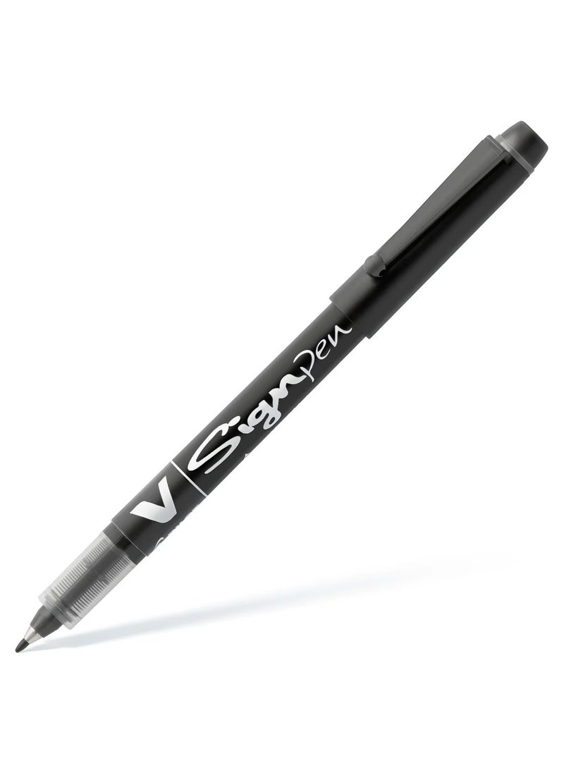 PILOT Pilot V-Sign Pen -Pilot signature Pen-Black  - Image 2
