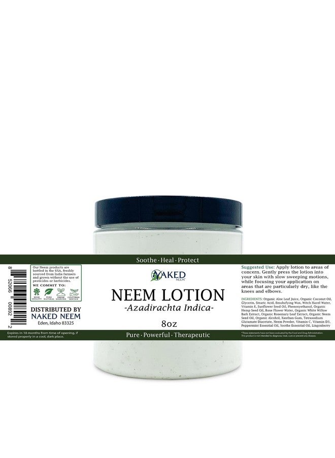 Zatural Neem Hand & Body Lotionsoothe Heal Protect (8 Ounce) - Image 3