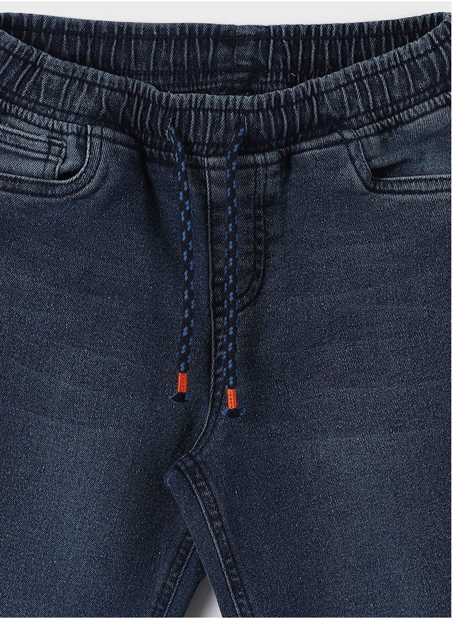 LC WAIKIKI - Relaxed Fit Elastic Waist Boy's Jean Jogger Pants - Image 1
