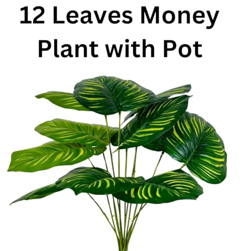 Dekorly Artificial Plant with Wood Pot (Green) - Image 4
