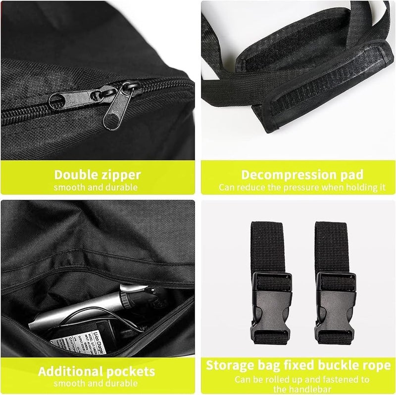 ALMEKAQUZ Electric Scooter Bags, Foldable Scooter Carrying Bag, Electric Scooter- Storage Bag for M365/M365 Pro Electrical Scooter-49.2" L x 9.84 W x 17.7 H - Image 2