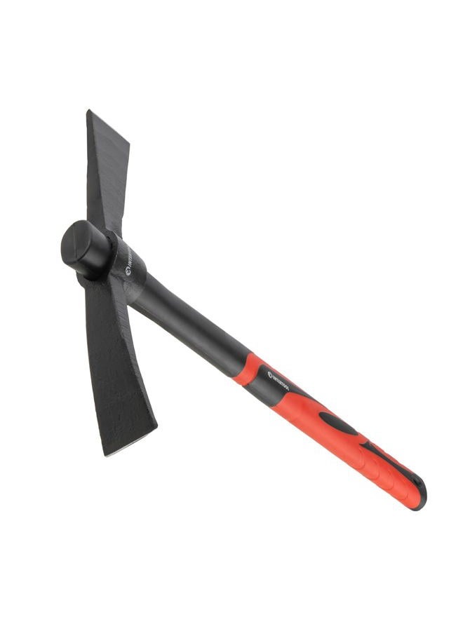 INTERTOOL Cutter Mattock, 5-Pound, Gardening Cutter & Adze, Digging, Loosen Soil, 36" Non-Slip Fiberglass Handle HT08-0307 - Image 5