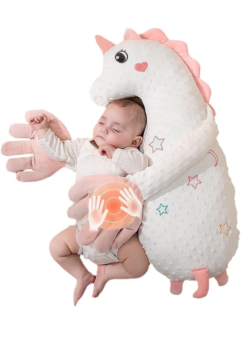 WALALLA Upgrade Electric Baby Butt Patter, Baby Hand Patting Pillow, Soothing Baby Toy, Baby Startle Sleep Aid Companion, Patting Hand, Baby Soothing Palm, Baby Prevention Hand Glove for Baby Sleep - Image 1