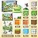 Toylogy 150 قطعة كتل مغناطيسية - بناء عالمي مغناطيسي - إصدار اليقطين - ألعاب بناء خارجية للأطفال من 3 إلى 7 سنوات - ألعاب STEM للأطفال الصغار - هدايا عيد الهالوين بعيد الميلاد - Image 4