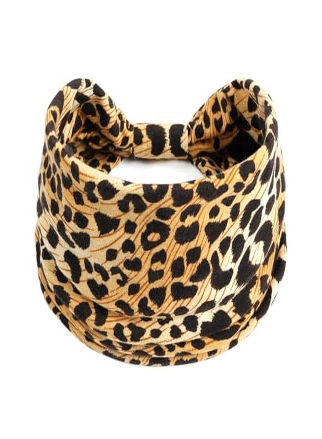 XFYT Leopard Print Hairband for Women | Super Soft Stylish Animal Fashion Hair Band Trendy for Workouts Gym Running and Sports (Leopard) - Image 3