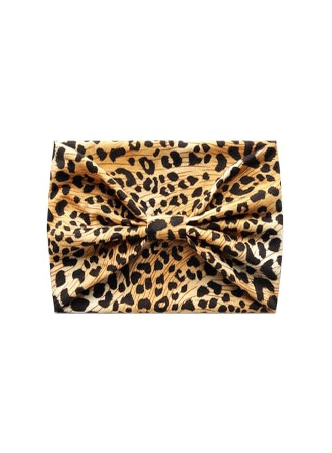 XFYT Leopard Print Hairband for Women | Super Soft Stylish Animal Fashion Hair Band Trendy for Workouts Gym Running and Sports (Leopard) - Image 4
