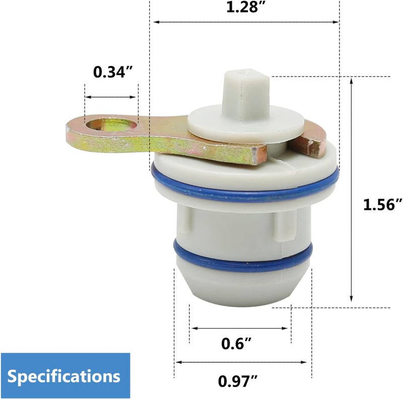 UOIENRT 4 Pack Non MDS Hemi Solenoid Block Off Expansion Plug - Image 3