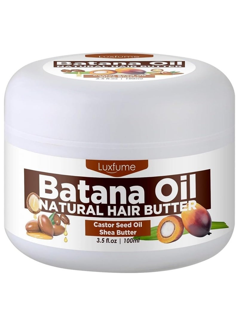 Luxfume  Natural Batana Oil Suitable for all hair types,Raw Batana Oil Enhance Hair Strength Prevent Hair Loss，Batana Oil For Hair Growth,100% Pure Batana Oil... - Image 1