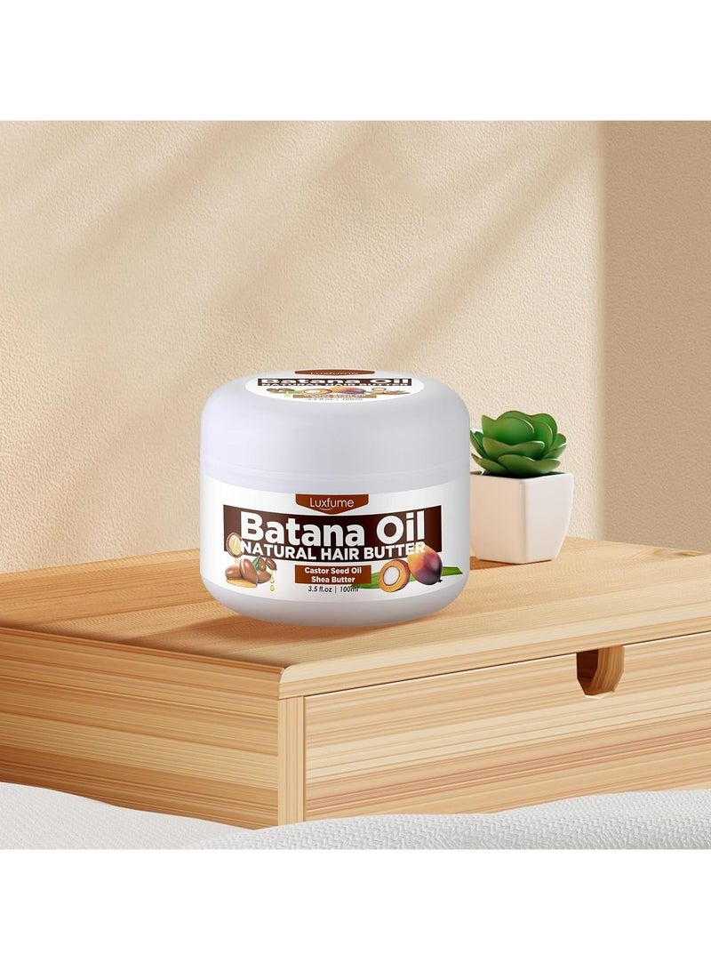 Luxfume  Natural Batana Oil Suitable for all hair types,Raw Batana Oil Enhance Hair Strength Prevent Hair Loss，Batana Oil For Hair Growth,100% Pure Batana Oil... - Image 2
