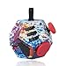 UOOEFUN Mini Fidget Toys Colorful Idea Fidget Dodecagon Toys for Adults and Children Help Relief StressAnxietyADHDAutismPromotes Focus and Relaxing Colorful Fireworks Patterns - Image 2