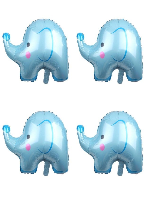 LYK 4PCS Elephant Aluminum Foil Balloons with for Kids Animals Themed Party Children Birthday Party Baby Shower Party Decorations - Image 2