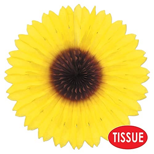 Beistle Sunflower Fan - Image 4