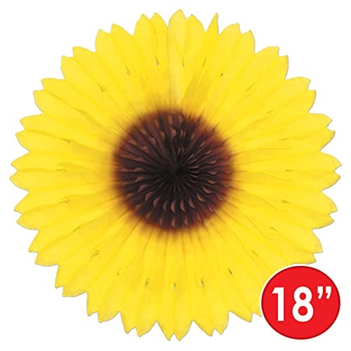 Beistle Sunflower Fan - Image 2
