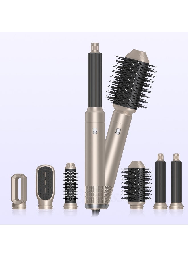 Beauenty Six-in-one noise-reducing styling hair dryer, air tube, hair curler, all-in-one hair dryer, straight hair dryer. - Image 1