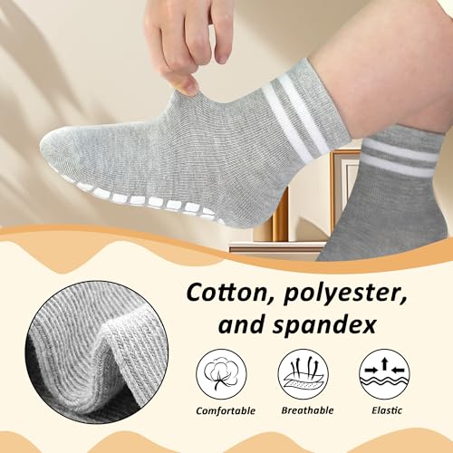 Tphon Toddler Non-Slip Socks for Kids Boys Girls (3-5 Years) 12 Pairs Anti-Skid Socks for Indoor Outdoor Activities - Image 3