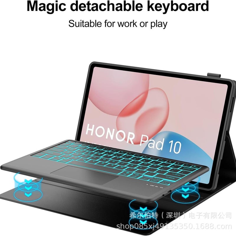 Suitable For Huawei Honor Tablet Protective Case Pad10 Touch Backlight Keyboard Protective Case Matepadpro 13.2 - Image 3