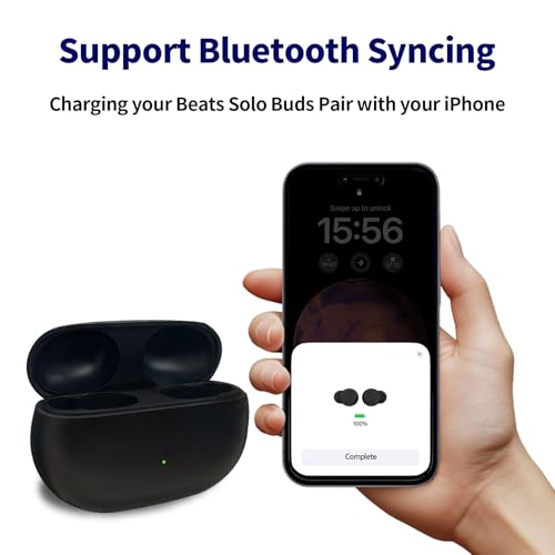 VOXATVO Replacement Charging Case for Solo Buds - Built-in Bluetooth Pairing Sync Button, Solo Buds Earbuds Not Included - Image 4