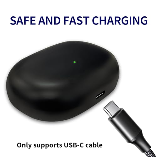 VOXATVO Replacement Charging Case for Solo Buds - Built-in Bluetooth Pairing Sync Button, Solo Buds Earbuds Not Included - Image 5
