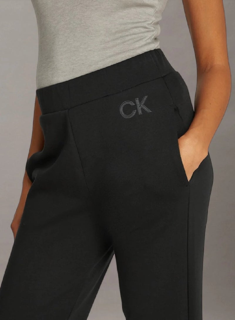 CALVIN KLEIN Satin Tailored Joggers - Image 3