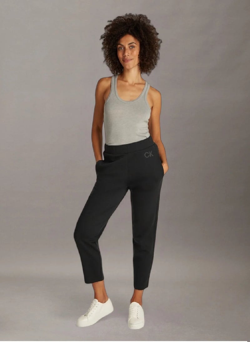 CALVIN KLEIN Satin Tailored Joggers - Image 4