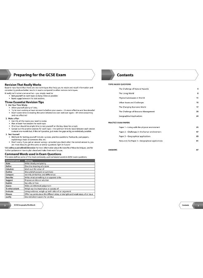 AQA GCSE 9-1 Geography Workbook : Ideal for the 2026 and 2027 Exams (Collins Gcse Grade 9-1 Revision) (2ND) - Image 4
