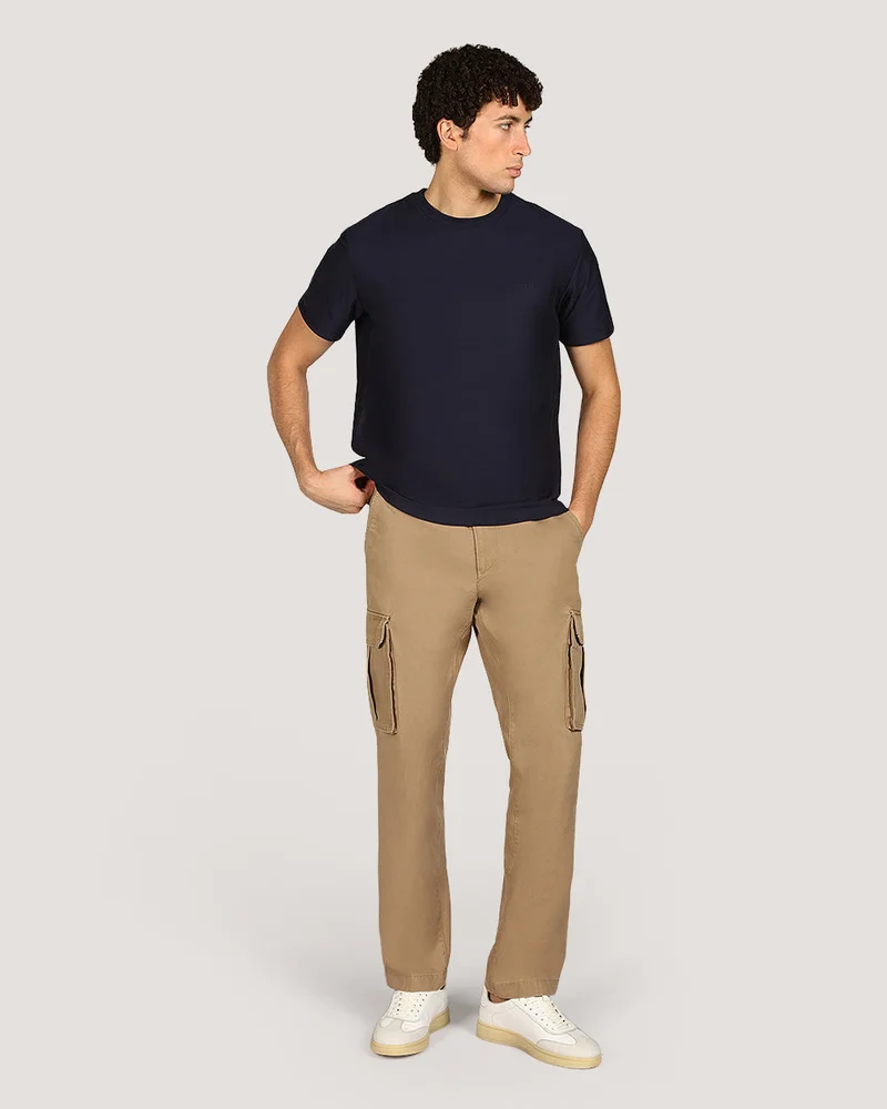 غانت Gant Regular Cotton Twill Cargo Pants For Men
