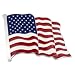 LWQLZY Waving American Flag Car Emblem Metal 3D USA Flag Badge with 3M Adhesive Patriotic Decal for Car Truck Window Door Toolbox or Home Decor Silver Single - Image 2