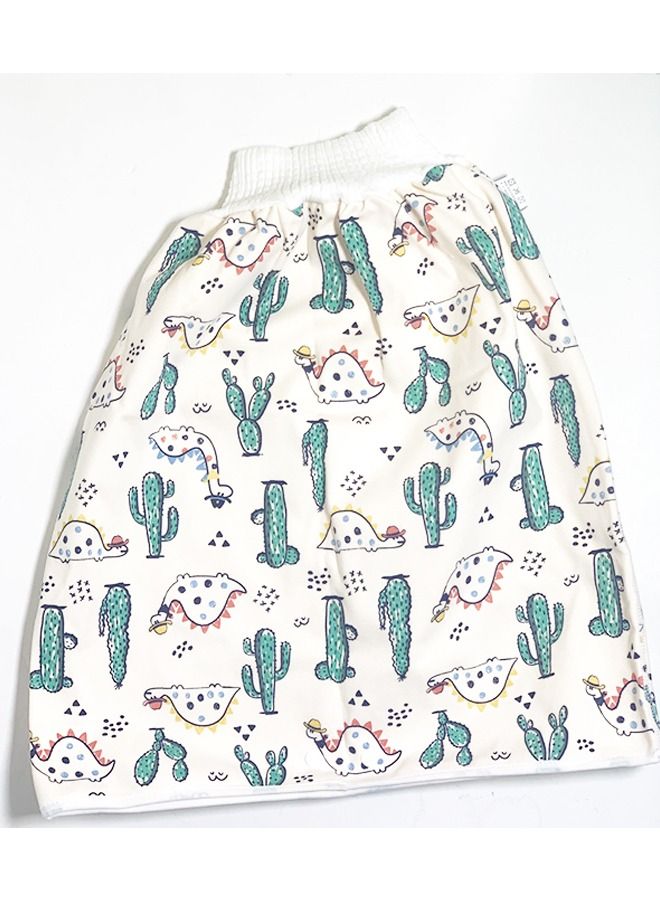 2 Pcs Toddler Training Waterproof Diaper Skirt For Baby Multicolour  - Image 4