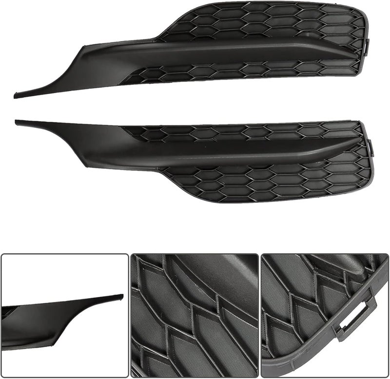 SEBLAFF Front Bumper Fog Light Cover for 2016-2017 Accord - Driver and Passenger Side - Image 3