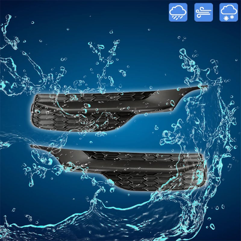 SEBLAFF Front Bumper Fog Light Cover for 2016-2017 Accord - Driver and Passenger Side - Image 5