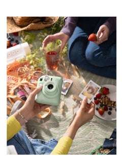 Instax Mini 12  Christmas Gift Box  – Green Instant Mini 12 Camera with Green Case, Rainbow Mini Film, Photo Frame, Pegs and Batteries – Perfect Christmas Gift for Kids, Teens, and Adults  - Image 5