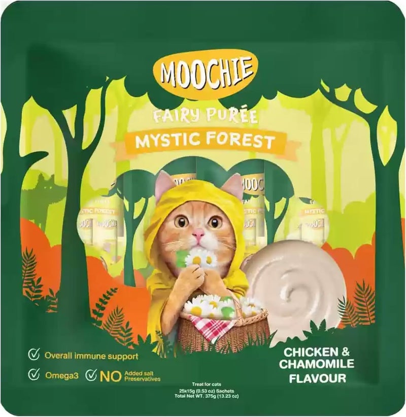 Chicken and Chamomile Flavor Cat Treats 375 g