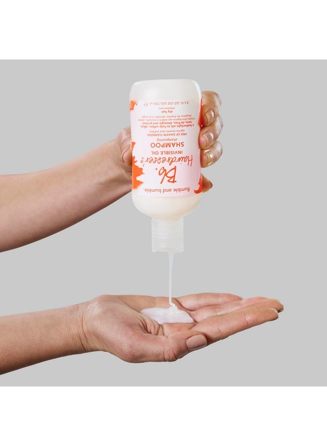 بامبل آند بامبل شامبو مرطب بالزيت غير المرئي من بامبل آند بامبل لتصفيف الشعر | مرطب، مضاد للتجعد، ناعم، آمن على اللون | مجعد، مموج، مستقيم | مع زيت الأرغان، زيت جوز الهند + زيت بذور العنب، 8.5 أونصة سائلة. - Image 3