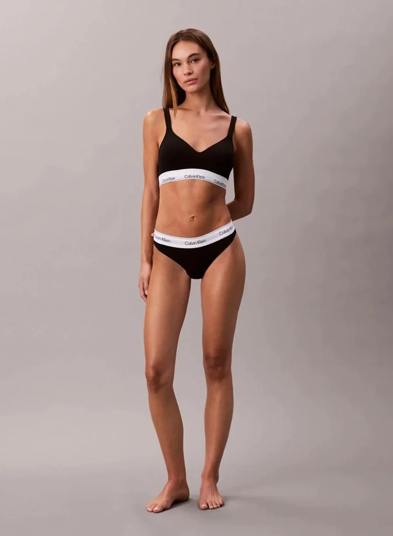 Calvin Klein Black Lift Bralette - Icon Cotton Modal for Women | Best Price UAE