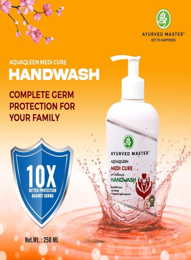 Ayurved Master Advanced Skincare Moisturizing Liquid Medicure Hand Wash Dispenser bottle, Fights 100+ Illness Causing Germs | 250ml+500ml - Image 2