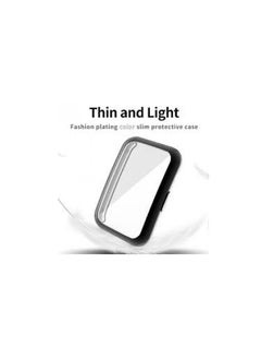 Ultra-thin Soft TPU Protection Silicone Cover For Huawei Watch Fit Elegant 1.64-inch - Black