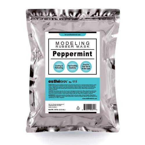estheSKIN No.111 Peppermint (Cooling) Modeling Mask Powder for Professional Facial Treatment, 35 Oz. (1 pack) - Image 1