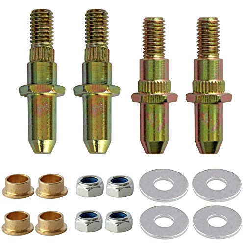 LEDAUT Door Hinge Pin and Bushing Repair Kits for 1999-up GMC Sierra Silverado Chevy Truck SUV - Image 1