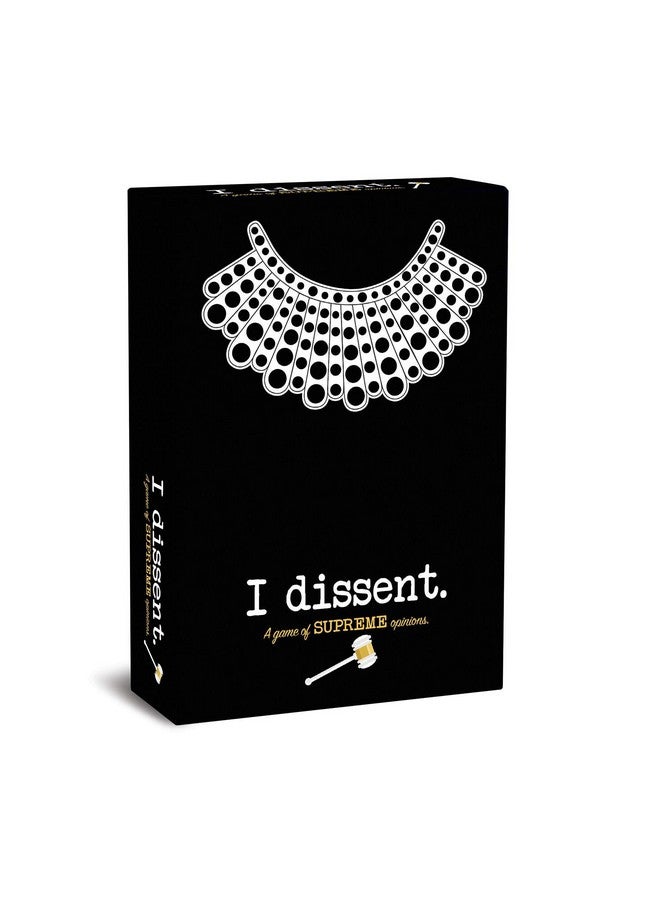 Buffalo Games I Dissent: A Game of Supreme Opinions - Absurd Opinions Voting Party Card Game - RBG Court of Opinion - Ages 14+ - 3 to 9 Players - Image 1