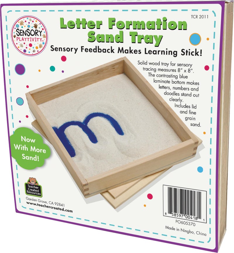 Teacher Created Resources Primary Concepts AA2012 Letter Formation Sand Trays (Set of 4) - Image 3