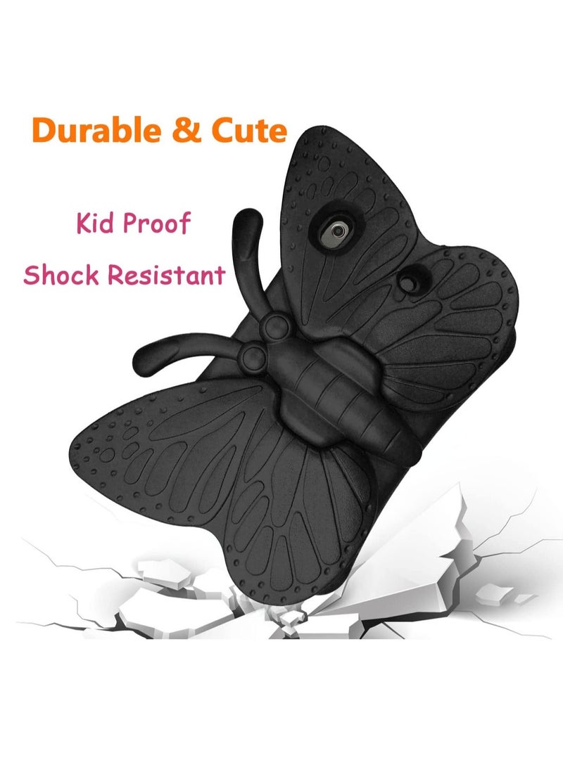 ELTRAZONE iPad 10.2 Kids Case, iPad 7th Generation Case for kids, Light Weight Shockproof EVA Foam Protective Tablet Cover Handle Stand Child Friendly Case for Apple iPad 10.2 inch and Air 3 2019 - Black - Image 2