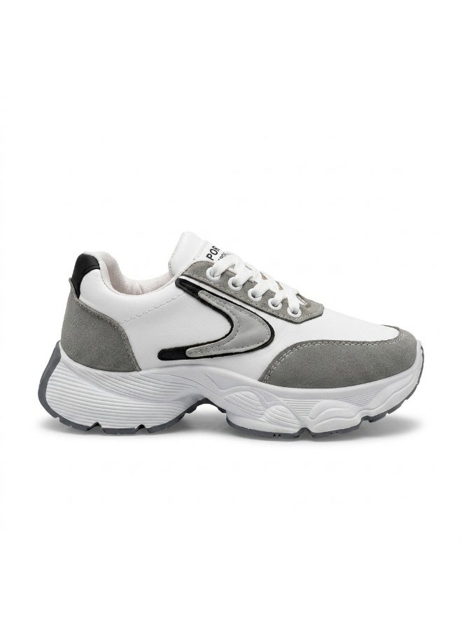 Vbranda A vibrant and stylish women's sneaker featuring a classic.L-22-GRAY - Image 2