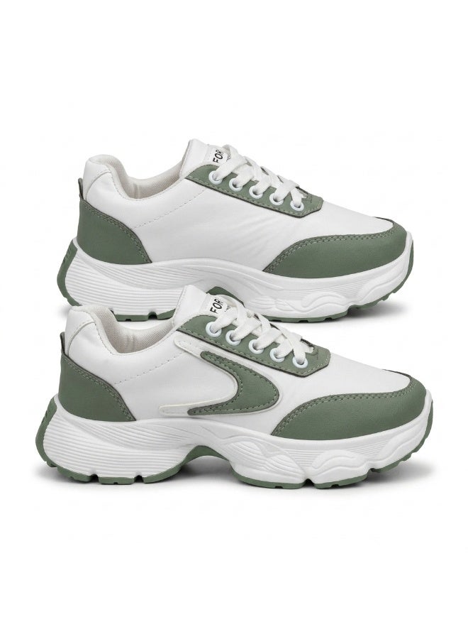 Vbranda A vibrant and stylish women's sneaker featuring a classic.L-22-GRAY - Image 3