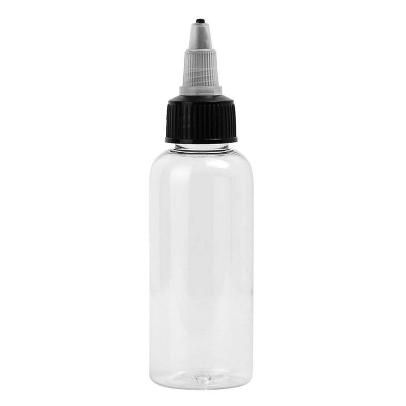 comfrt Tattoo Ink Bottles 60ml Empty Pigment Storage Bottles Vials Tattoo Bottle with Twist Cap Ink Organizer Containers for Tattoo Home Shop Accessories 10pcs - Image 4