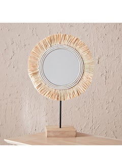 Oliver Whitewash Mirror 33.5X50X15 Cm  - Image 2